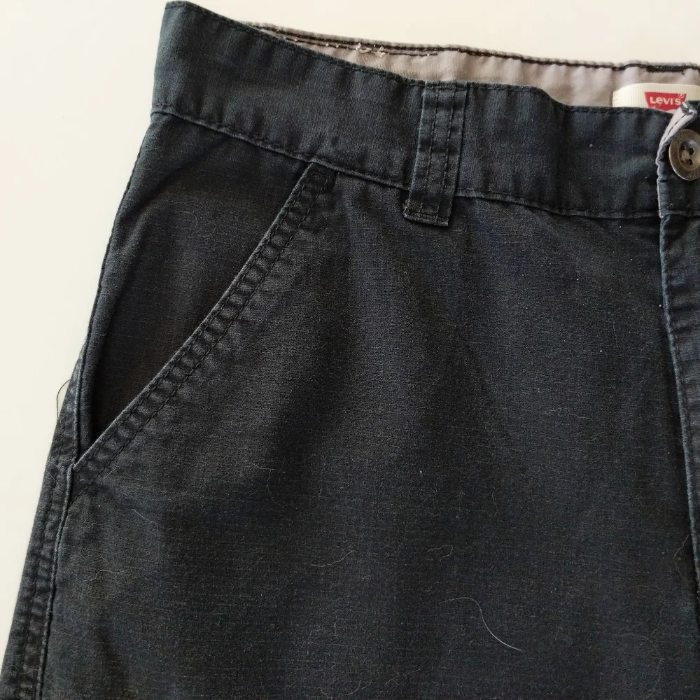 Levi's Navy Cargo Shorts Boys Size 18